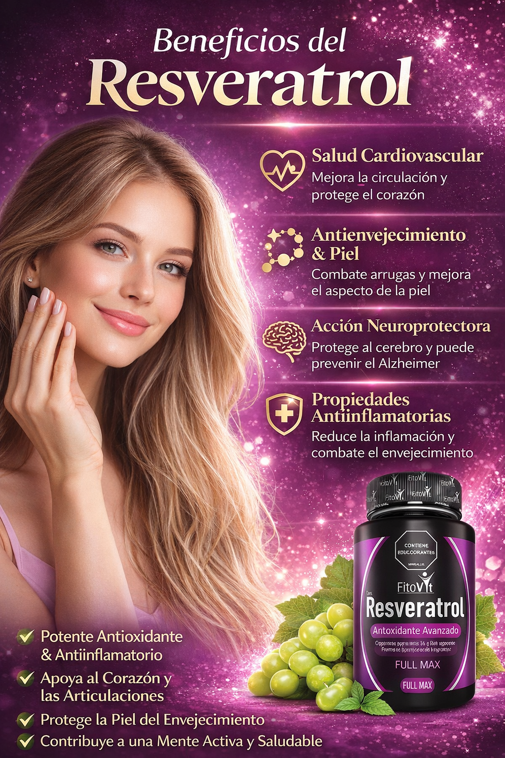 RESVERATROL X60 UND FITOVIT