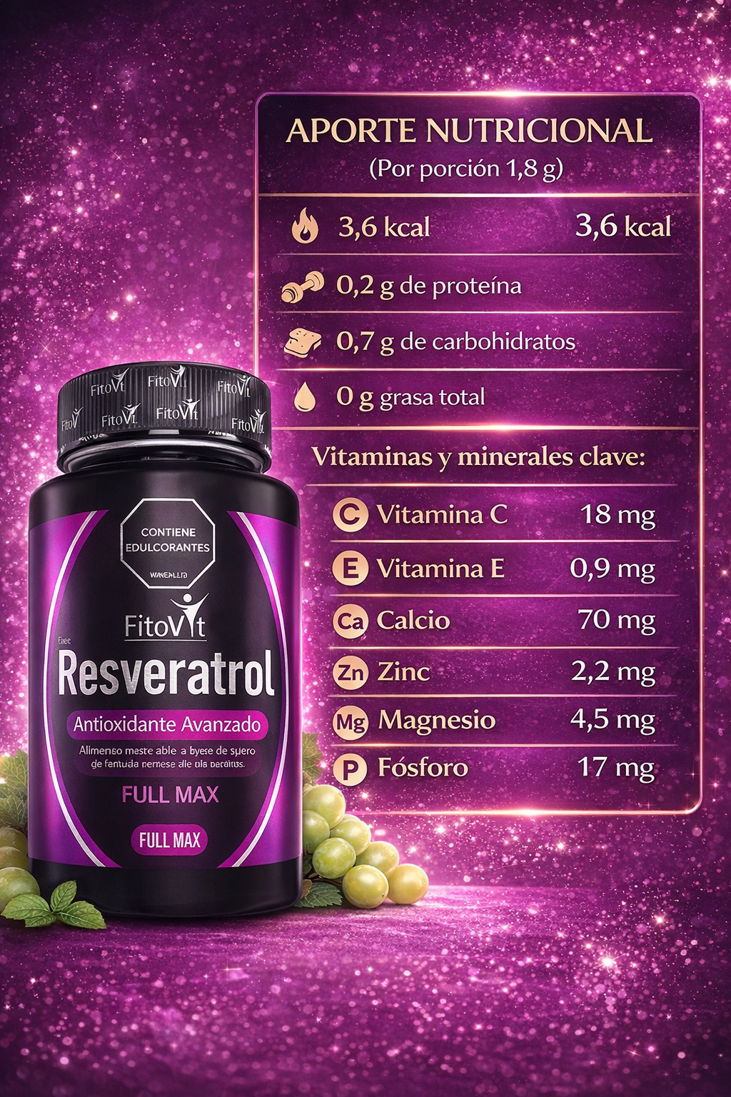 RESVERATROL X60 UND FITOVIT