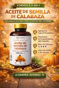 ACEITE DE SEMILLA DE CALABAZA 1 UNIDAD