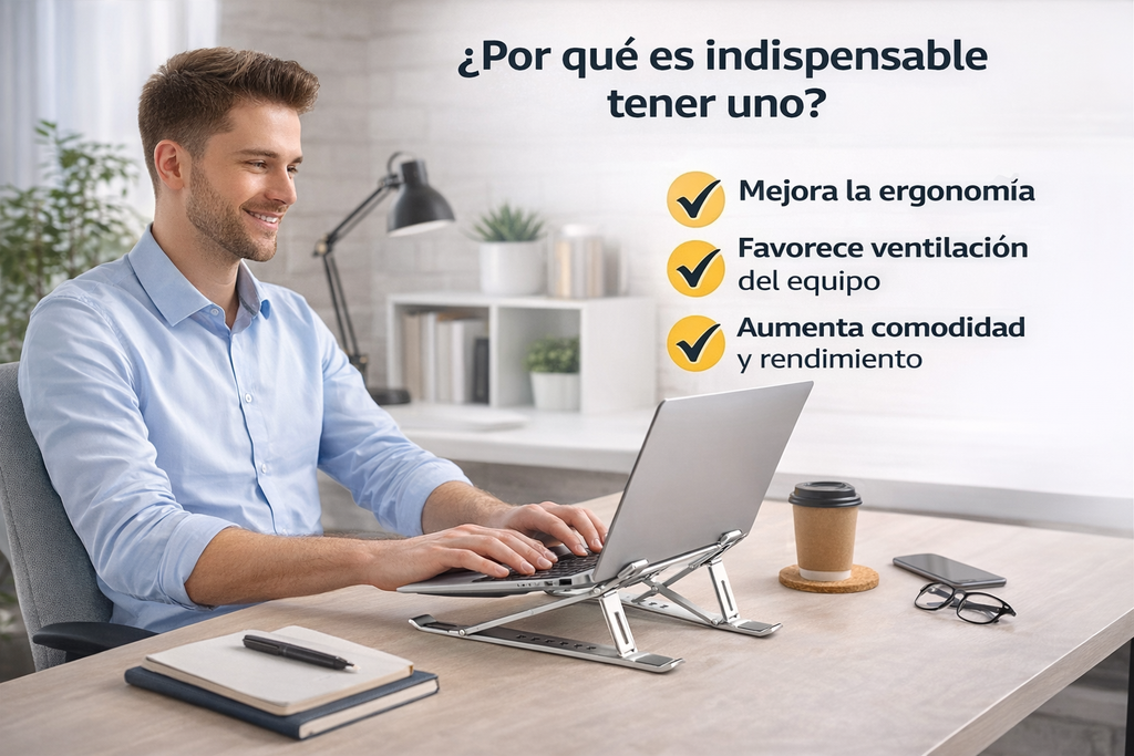 Base Soporte Portátil Laptop Plegable